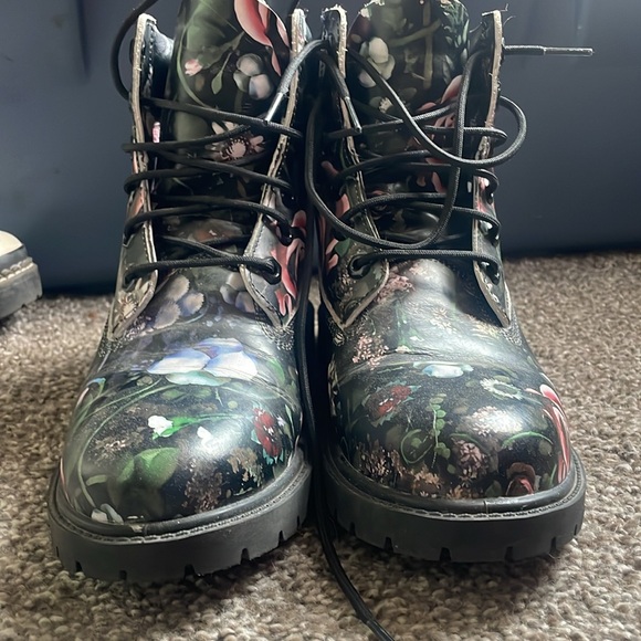 Timberland floral moto boot - Picture 4 of 5